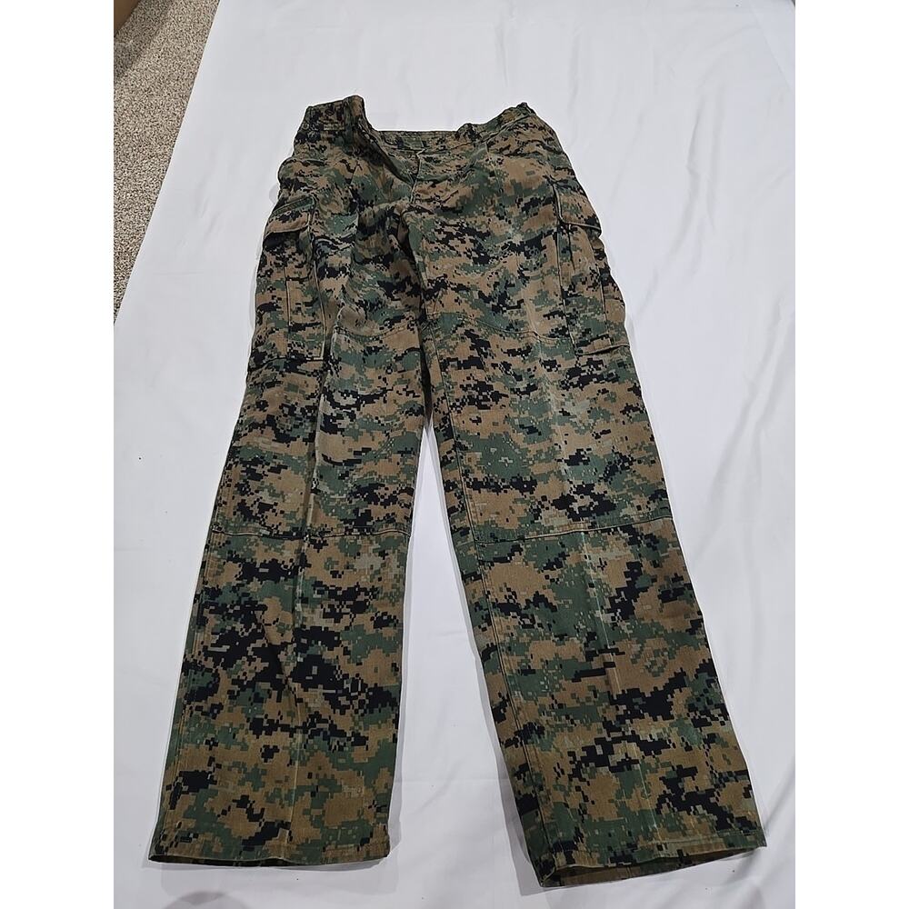 USMC Woodland Marpart Trousers Medium Short #2